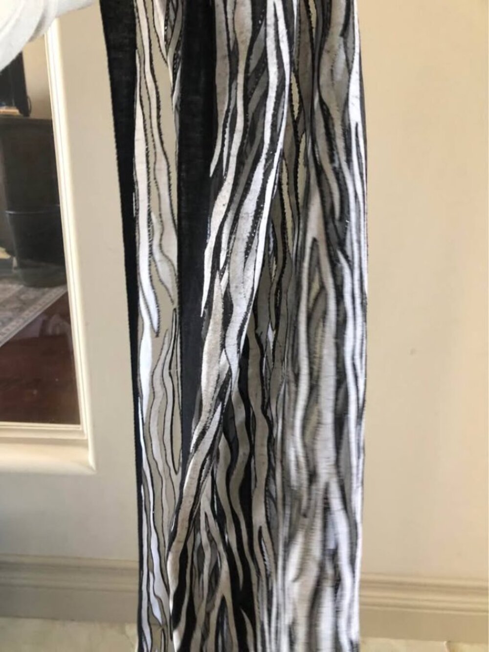 2000s zebra print Scarf